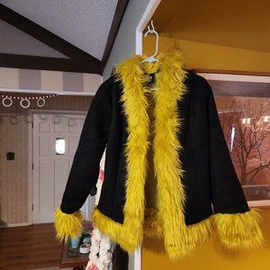 Ragged priest furry jacket
